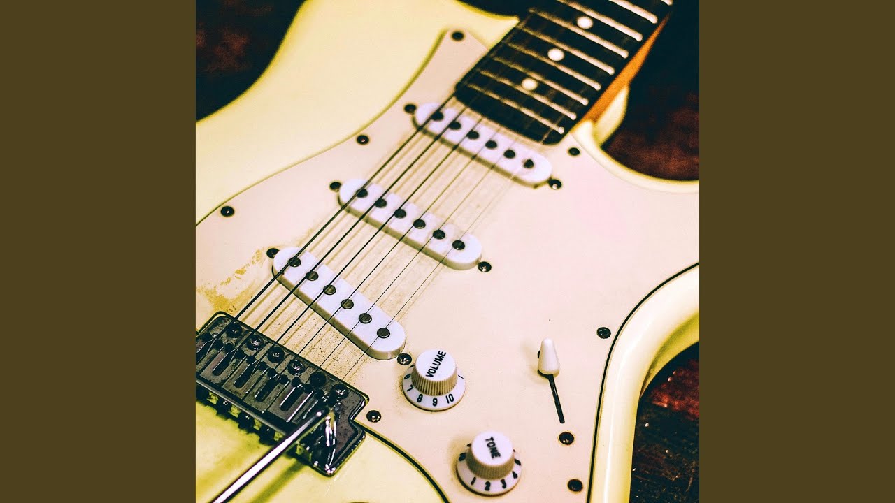 Driving Blues rock jam track in E