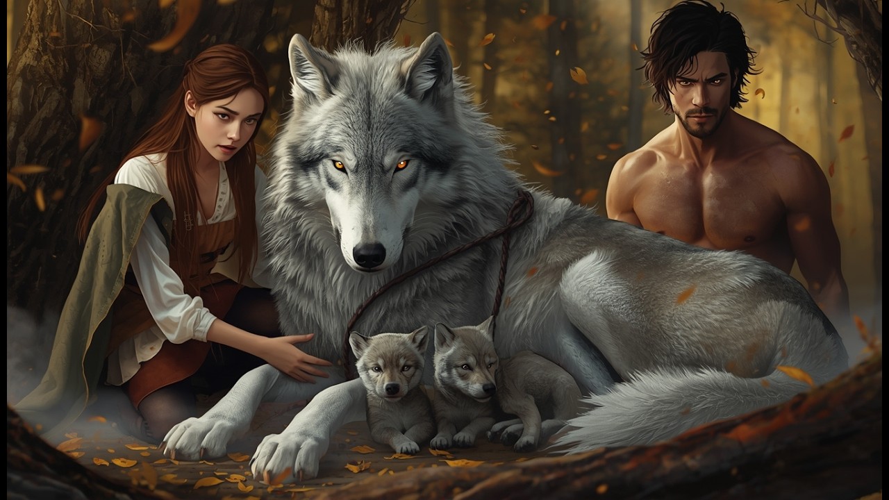 The Wolfless Omega Found a Wounded Wolf Guarding Twin Pups — She Didn’t Know He Was the Alpha King
