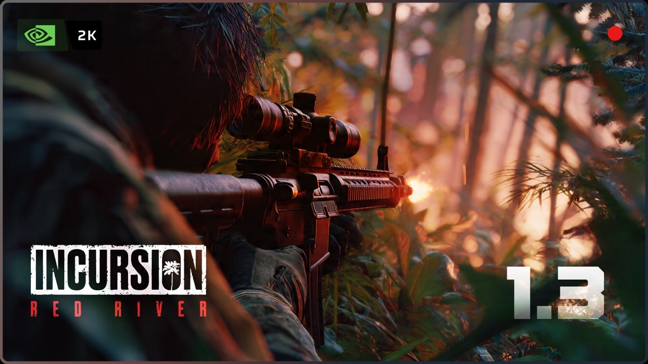 IMERSO NA SELVA DO VIETNÃ. INCRÍVEL ESSE GAME - INCURSION RED RIVER