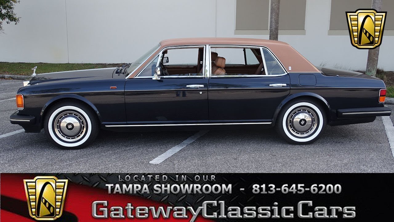 1096-TPA 1990 Rolls Royce Silver Spur 6.8L V8 Automatic