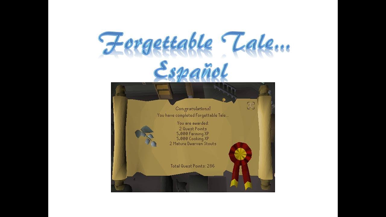Forgettable Tale OSRS Español