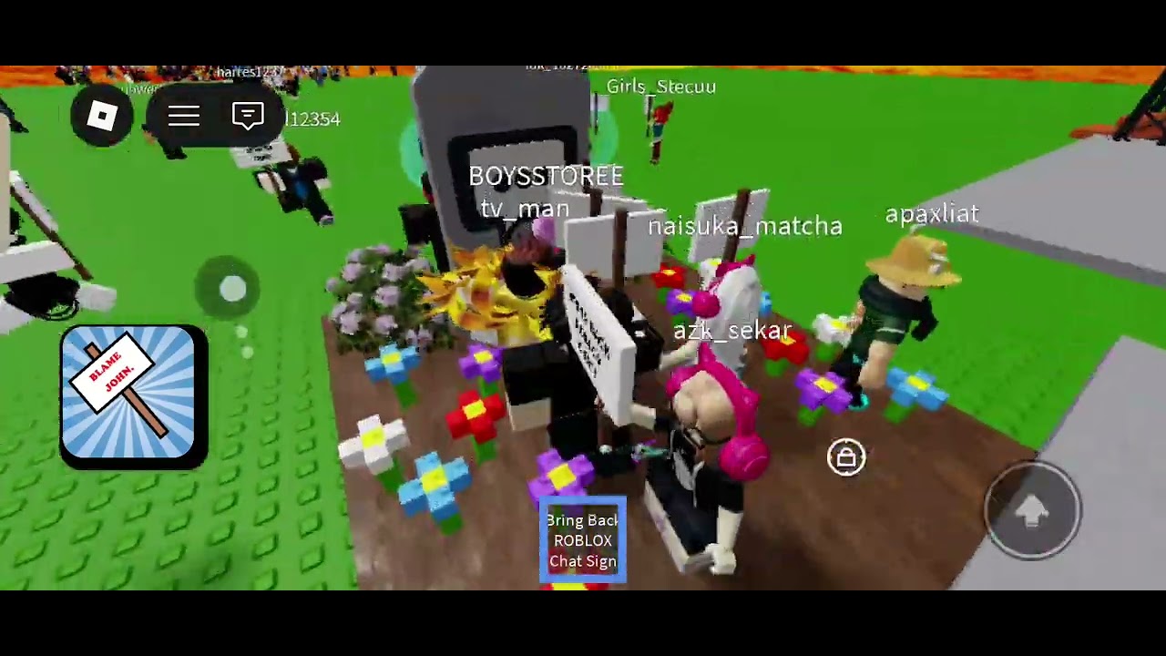 Kembalikan chat ROBLOX #😡
