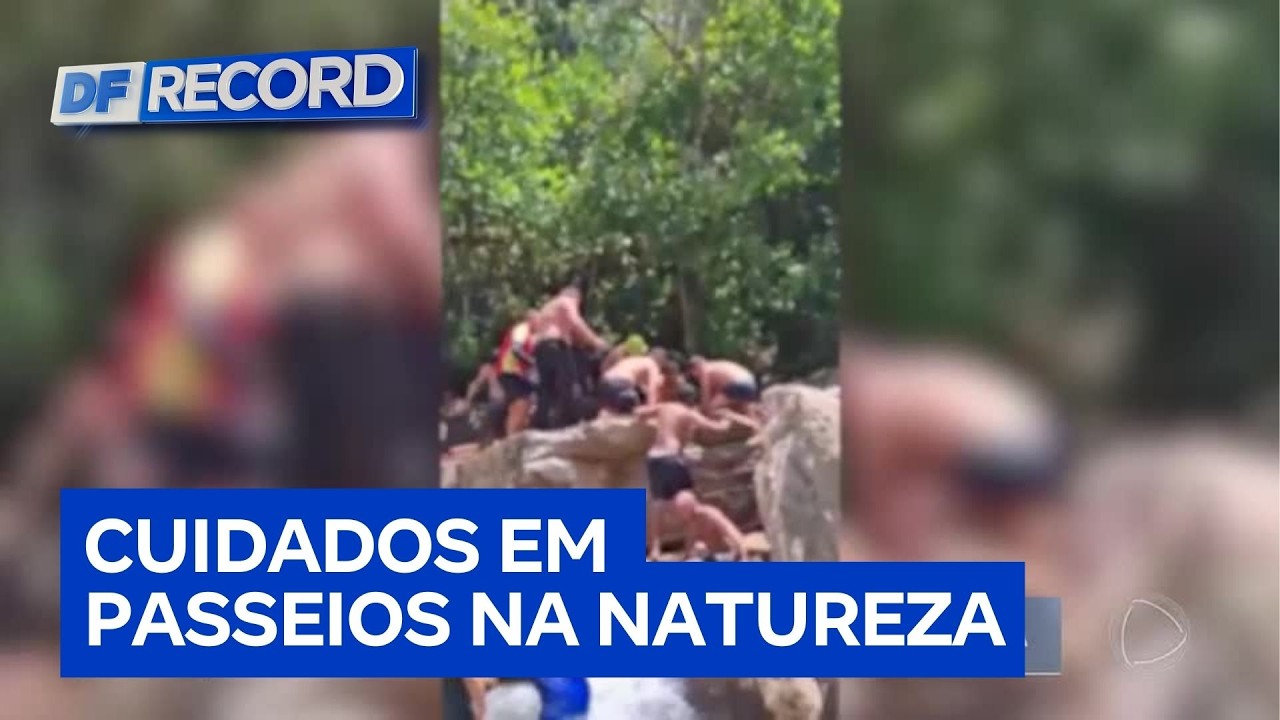 Morte de criança em cachoeira reacende alerta sobre segurança em ecoturismo | DF Record