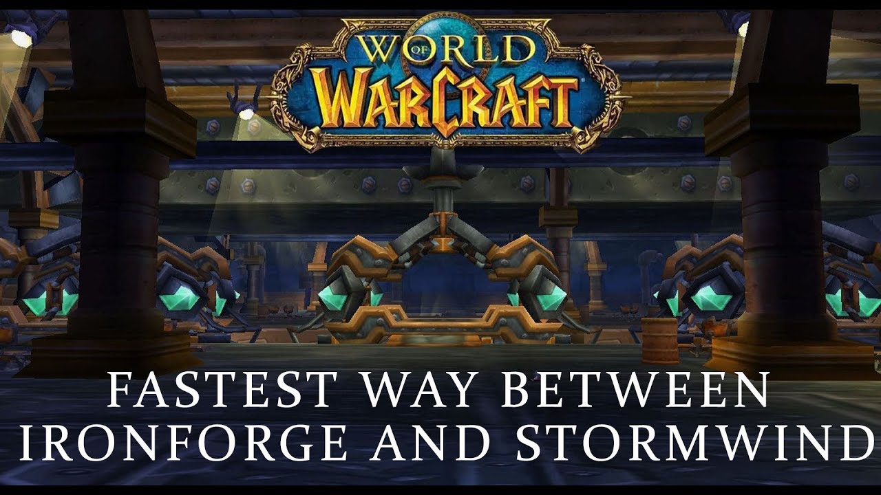 WoW Classic Fastest Way Between Stormwind And Ironforge