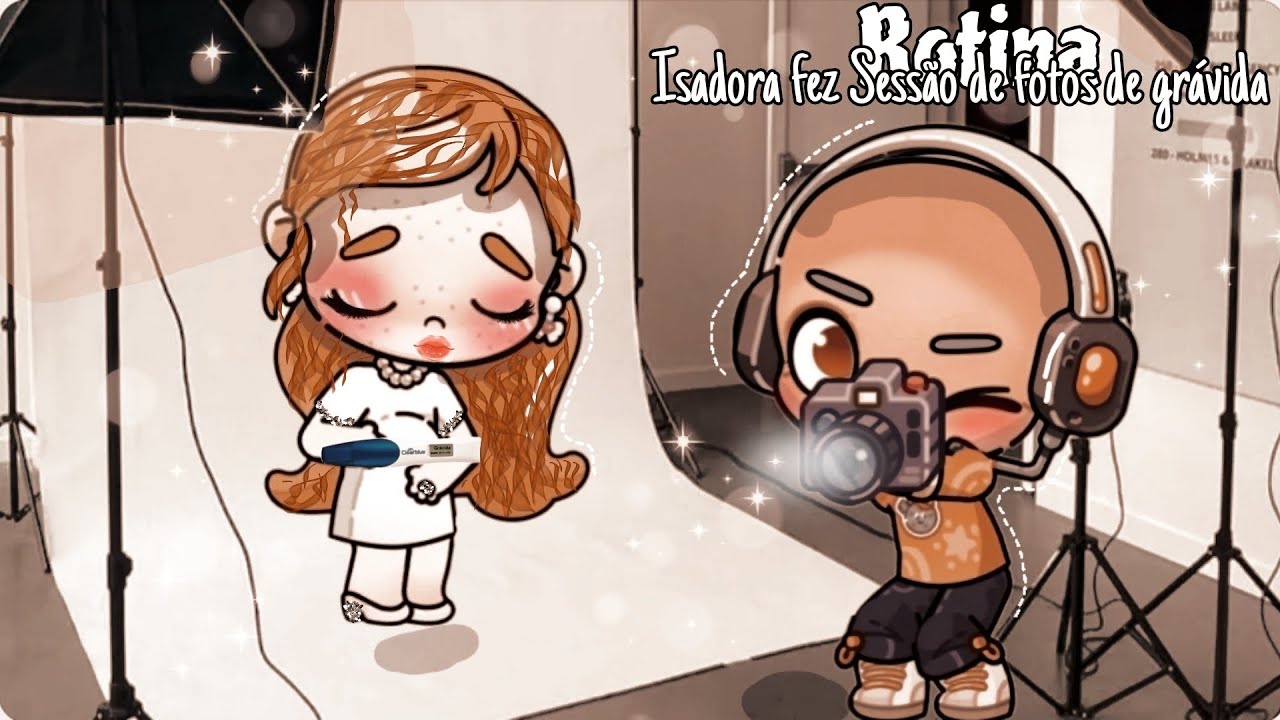 ROTINA isadora fez Sessão de foto de grávida🤰🏼📷🤍 avatar world