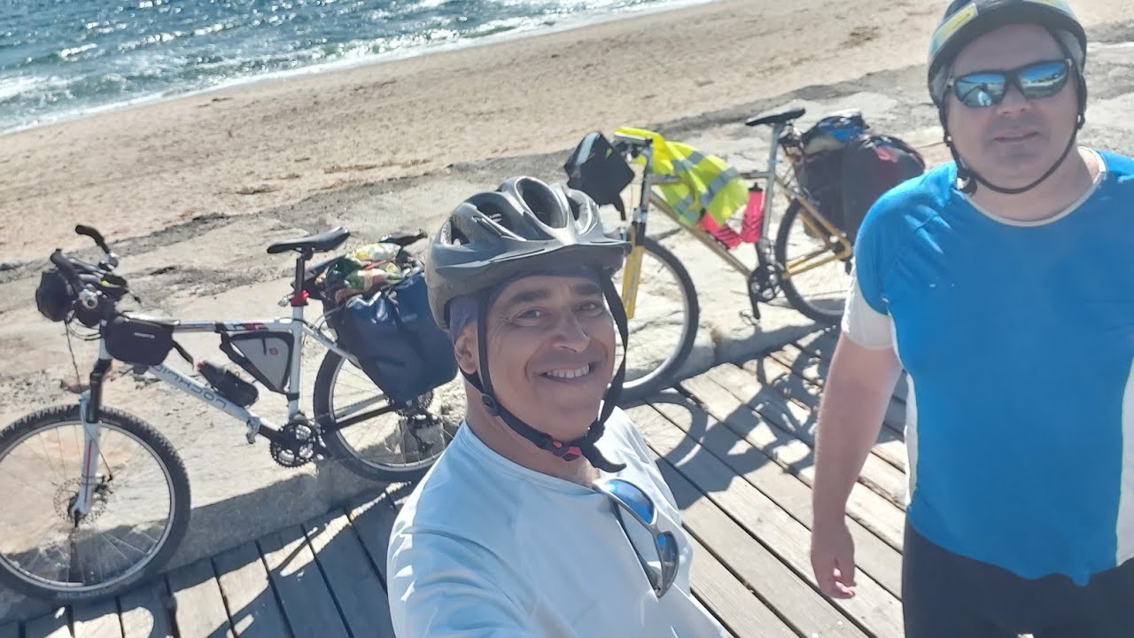 Camino portugues por la costa desde Oporto en bici. 2022