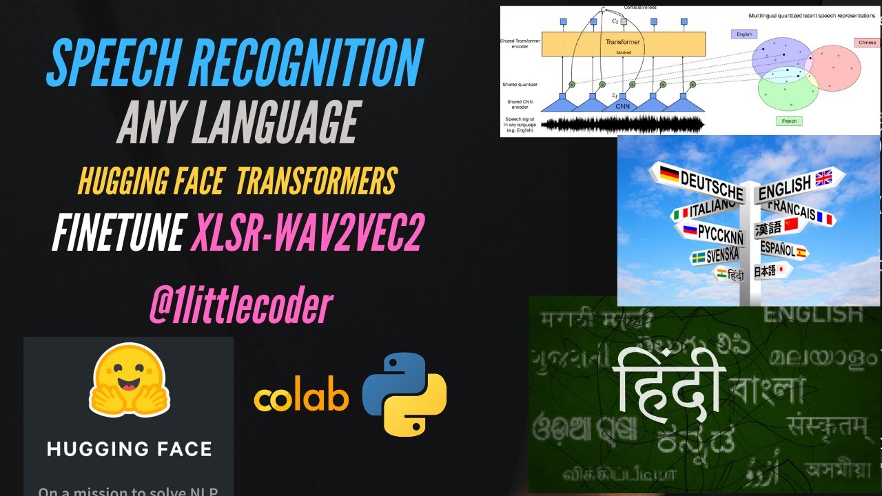 Создайте распознавание речи на любом языке с помощью 🤗 Transformers — Finetune XLSR-Wav2Vec2 (хинди)