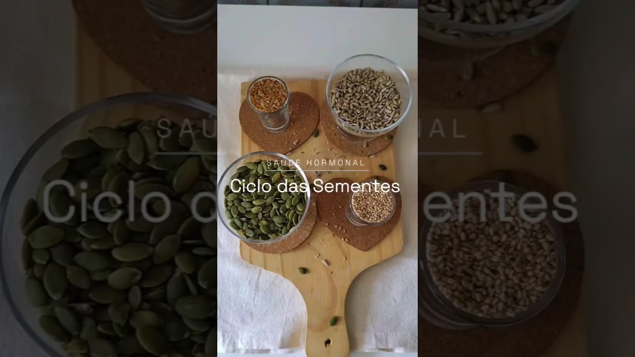 CICLO DAS SEMENTES - aprenda de forma simples esse ciclo para regular a sua sa&uacute;de hormonal 🤝🤍