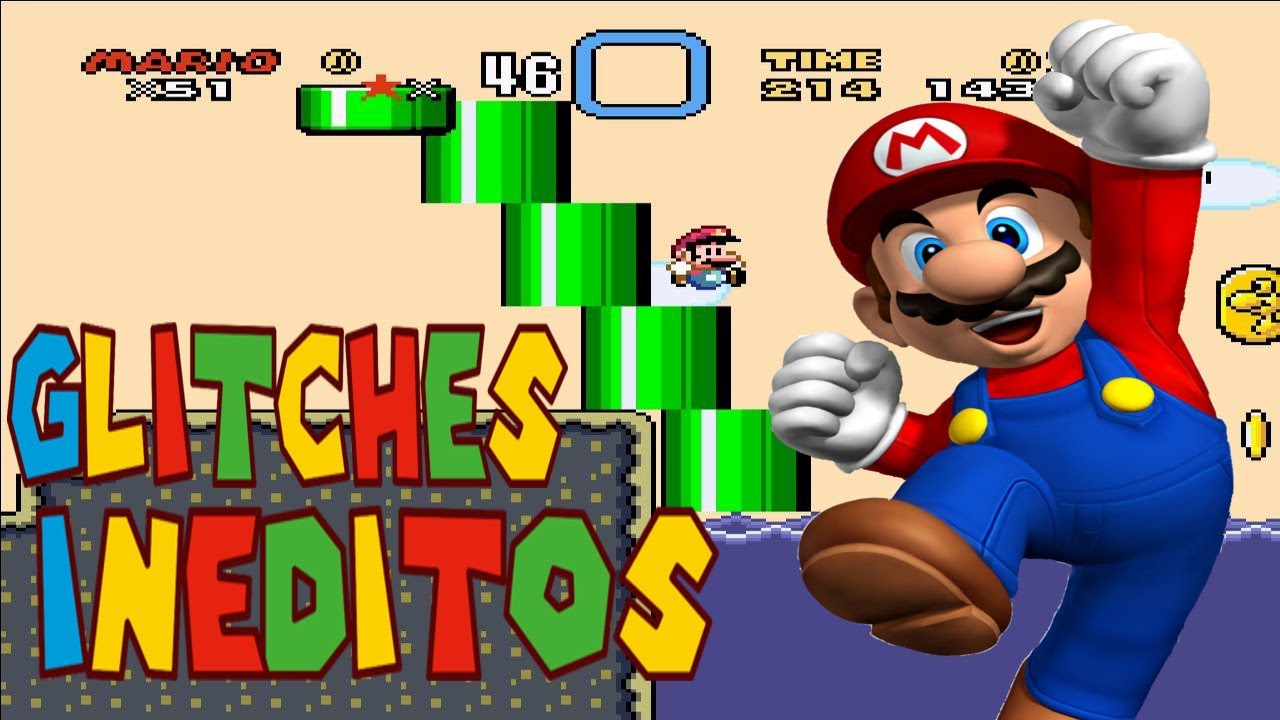 MAIS GLITCHES E BUGS de Super Mario World