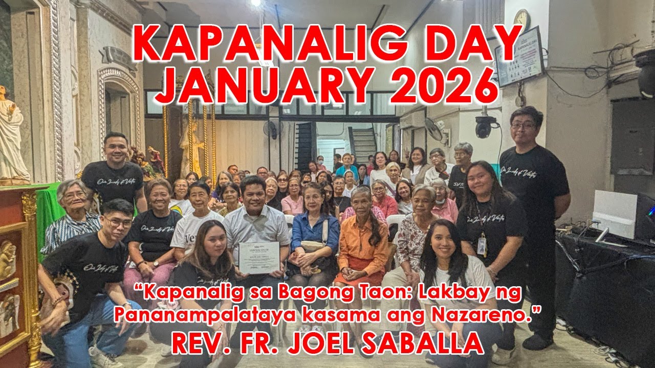 KAPANALIG DAY JANUARY 2026: Kapanalig sa Bagong Taon: Lakbay ng Pananampalataya kasama ang Nazareno.
