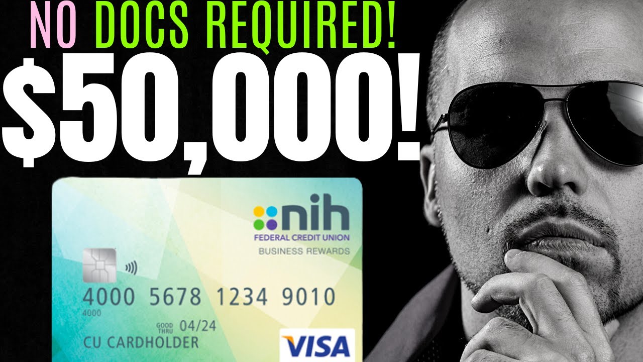 КРЕДИТНАЯ КАРТА ДЛЯ БИЗНЕСА NIH Federal Credit Union НА 50 000 ДОЛЛАРОВ! | ДОКУМЕНТЫ НЕ ТРЕБУЮТСЯ...