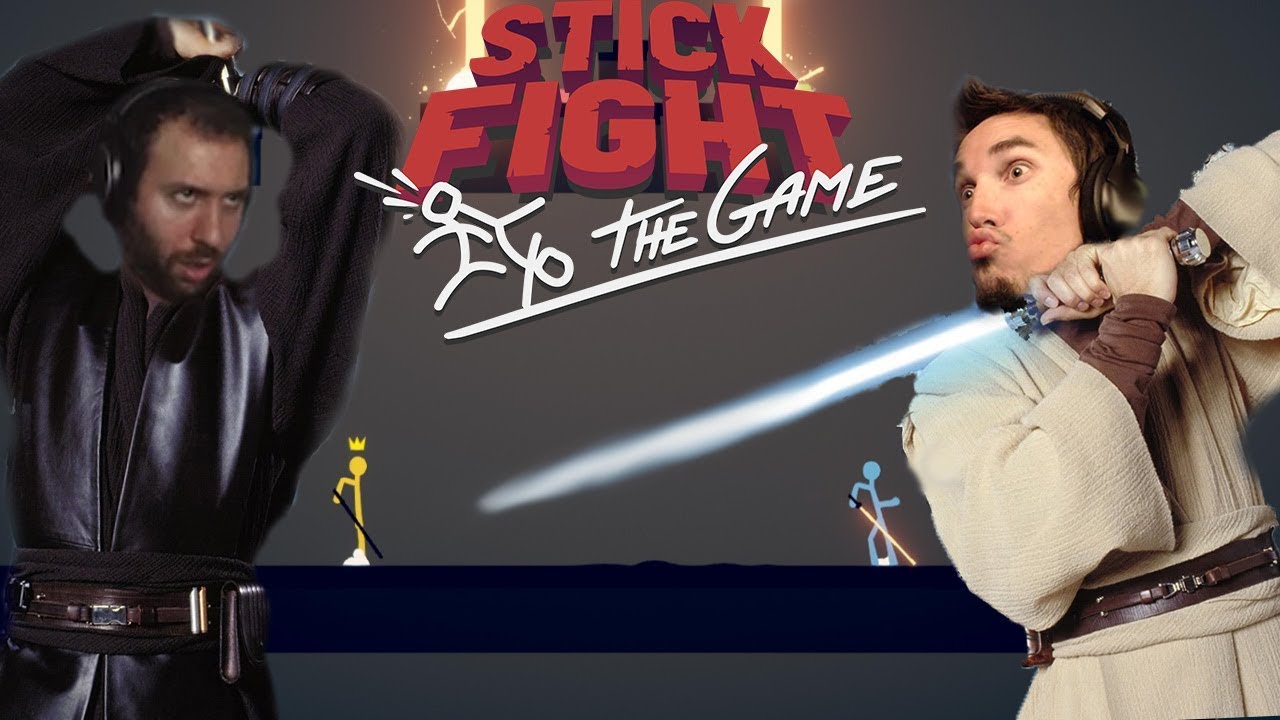 Lightsaber fights!! Stick Fight the Game