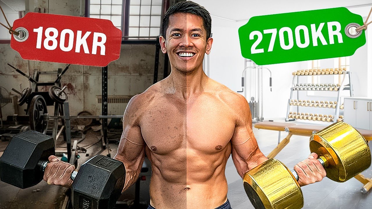 174 kr vs 2.700 kr Fitness
