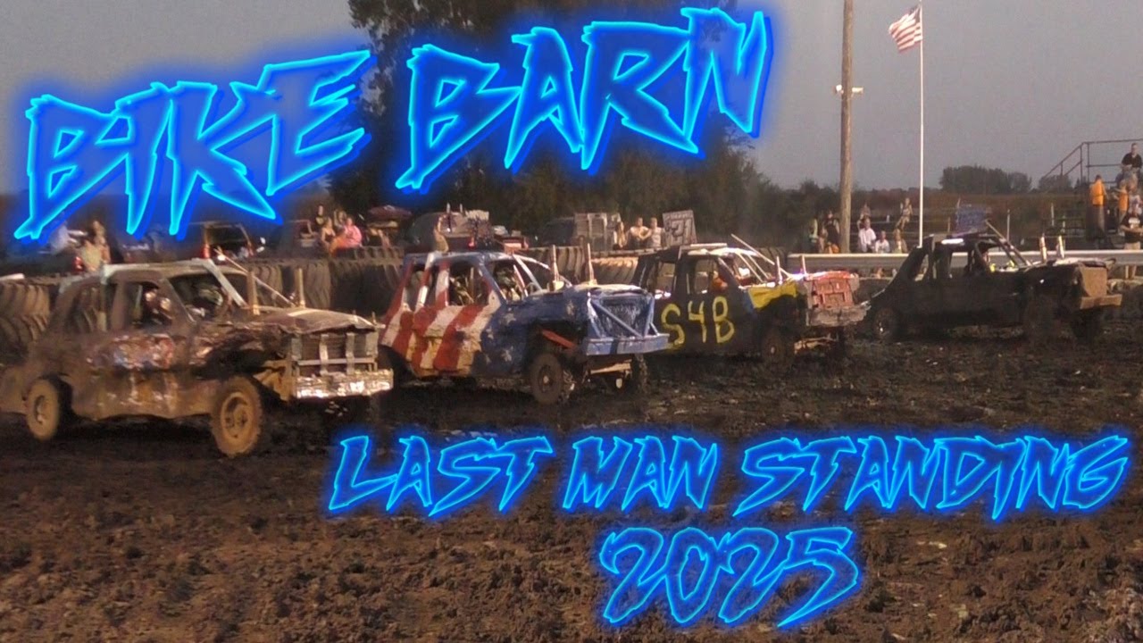 BIKE BARN "LAST MAN STANDING" DEMOLITION DERBY 2025 *FULL SHOW*