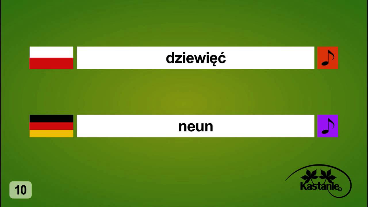 Nauka Języka Niemieckiego - Lekcja 4 - “Liczby od 0 do 20”