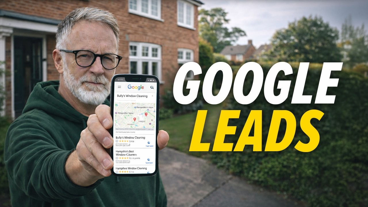 Window Cleaner Talks About Having a Google Account