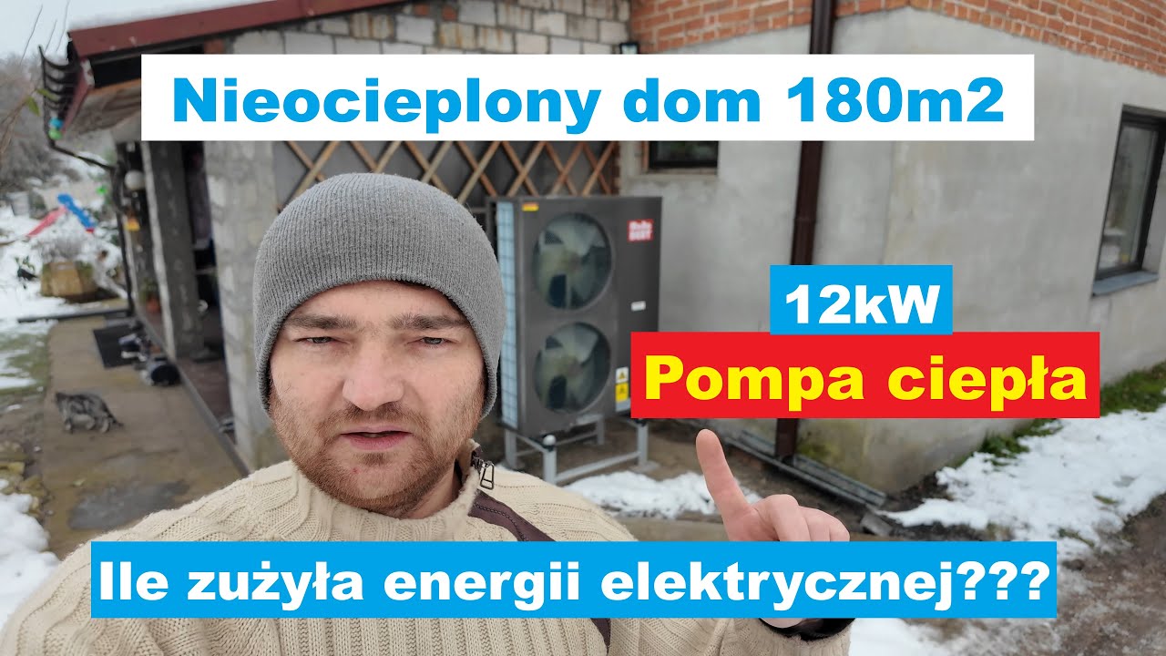 Pompa ciepła test w starym nieocieplonym domu