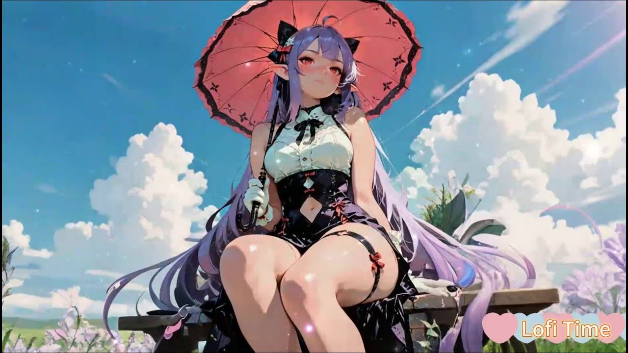 Lofi Music: Sunny Meadow Elf’s Warm Healing Rhythms 🌞🎵lofi hip hop radio 💕Sleep/Study