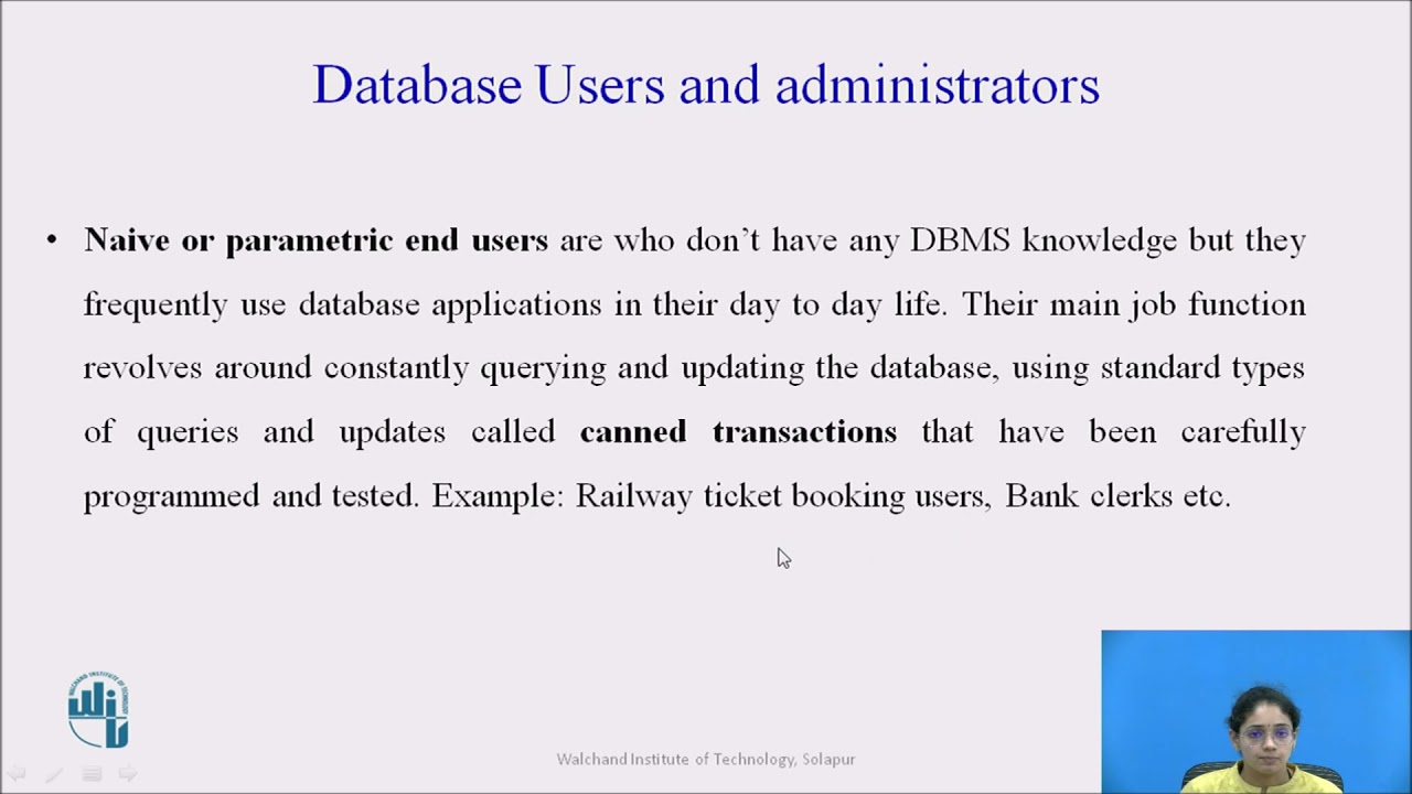 Database Users