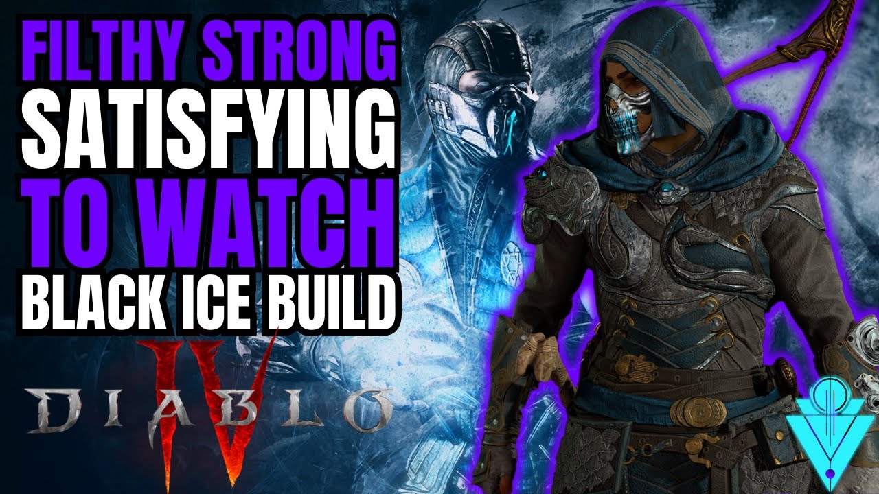 Diablo 4 Rogue Build Disgustingly Powerful Black ice Nija Shadow / Cold Build.