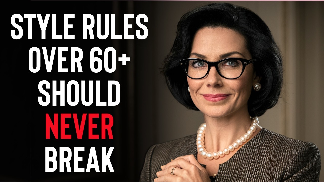 Правила стиля, которые женщины старше 60 лет никогда не должны нарушать