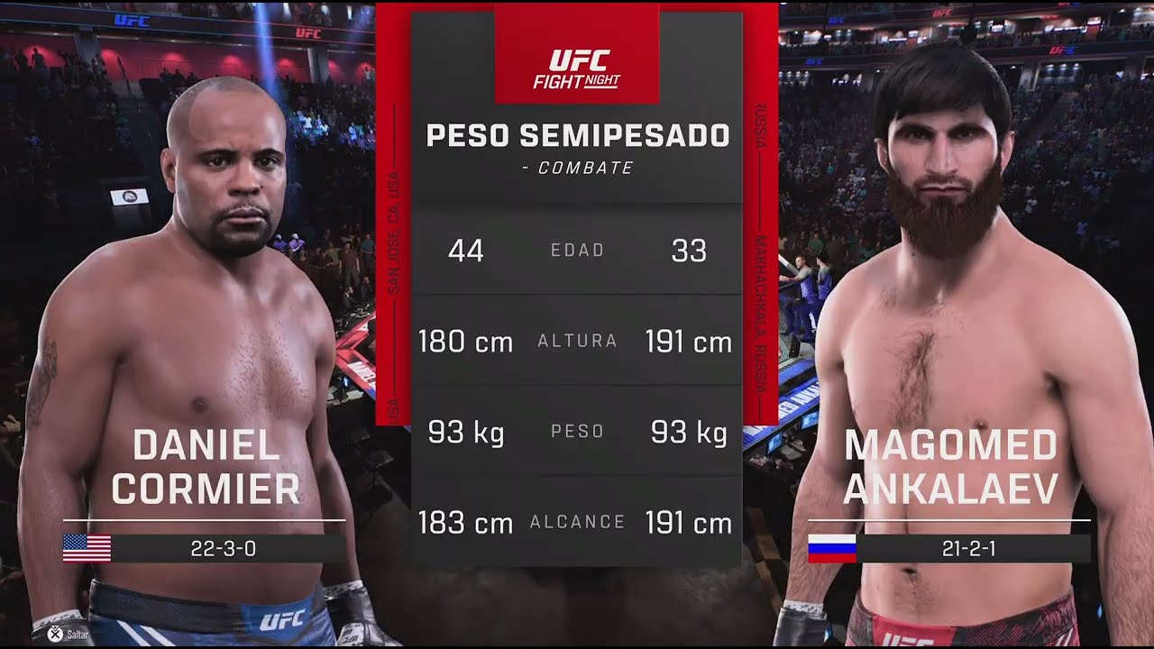 Daniel Cormier vs Ankalaev UFC 52 PS5 Full Fight