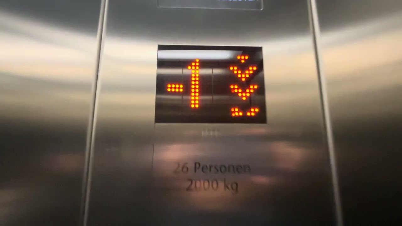 Quick ride of a KONE elevator in Amsterdam