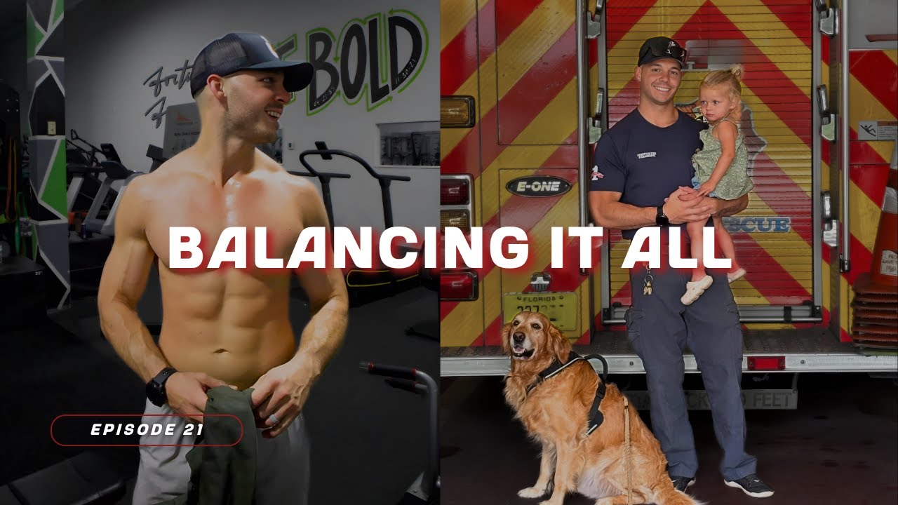 Life of a Firefighter | Hybrid Athlete: Full Day Balancing Work, Family & Fitness