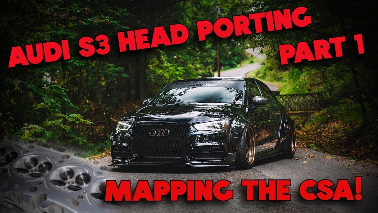 Хватит гнаться за CFM! Сборка Audi S3 Port — математические вычисления на стенде с переливами