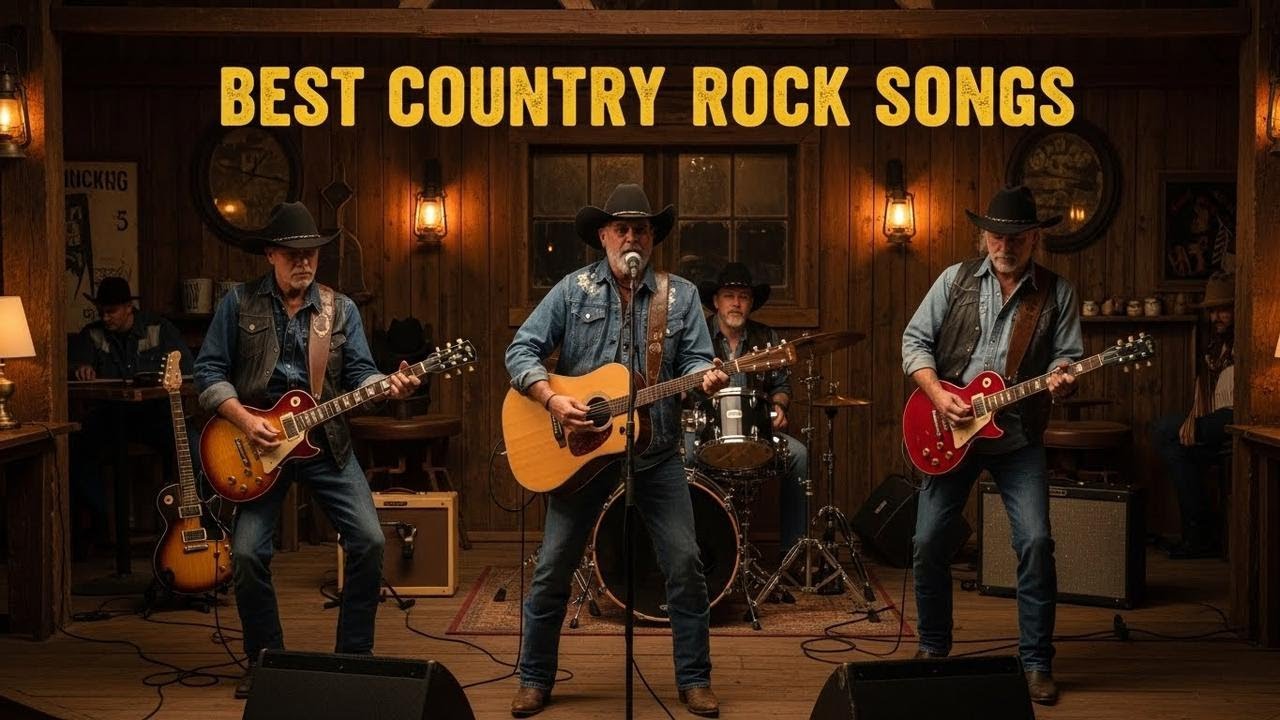 Vintage Southern Country Rock 2026 🎸 Classic American Guitar Sound | CCR
