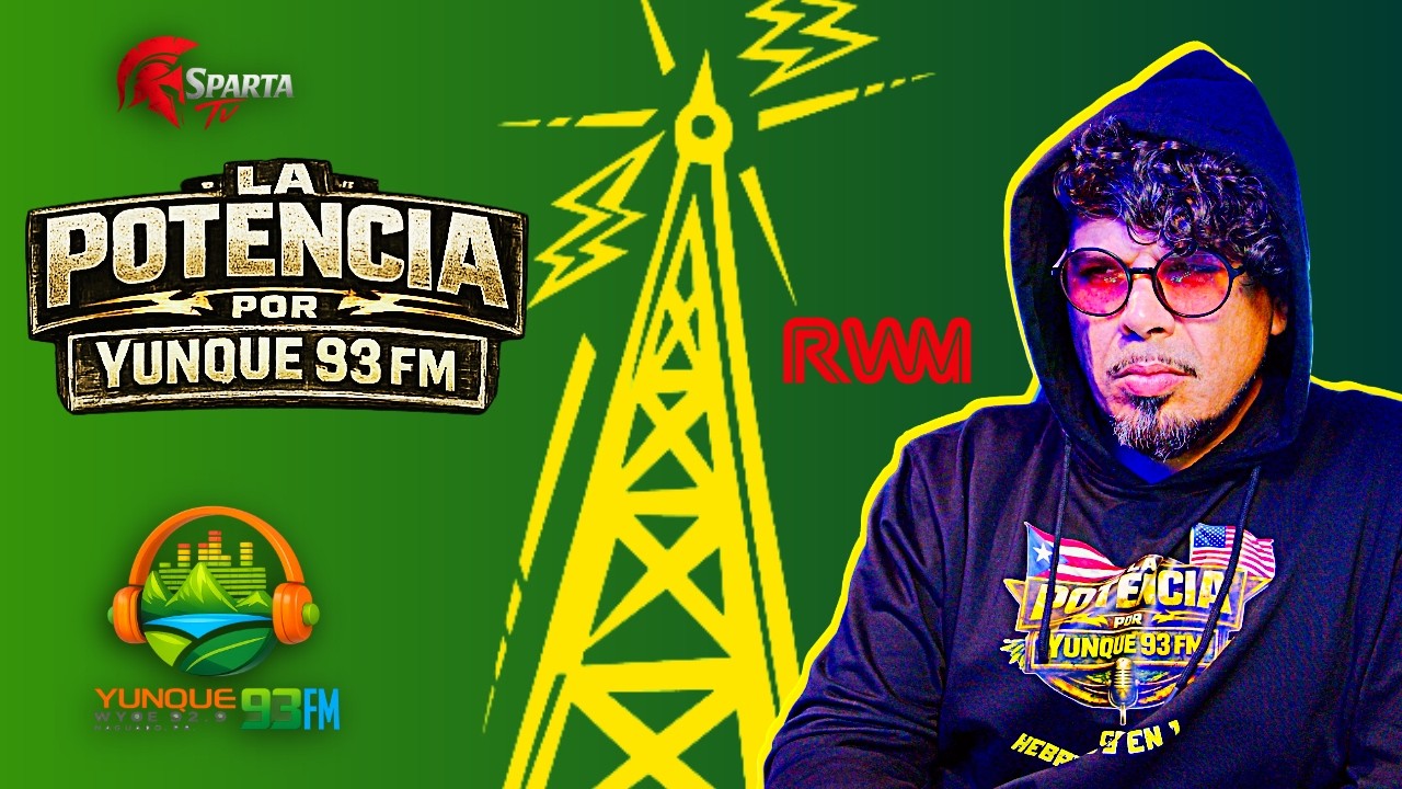 Miércoles 18  La Potencia con Hebreo y Los Espartanos EN VIVO 92.9 FM de marzo 2026