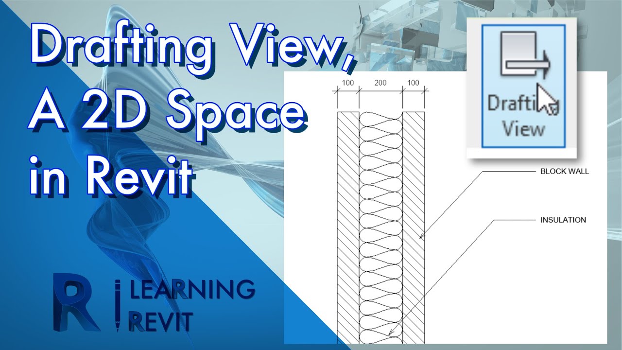 Изучение 2D-пространства в Revit | Учебное пособие по созданию чертежного вида для начинающих пол...