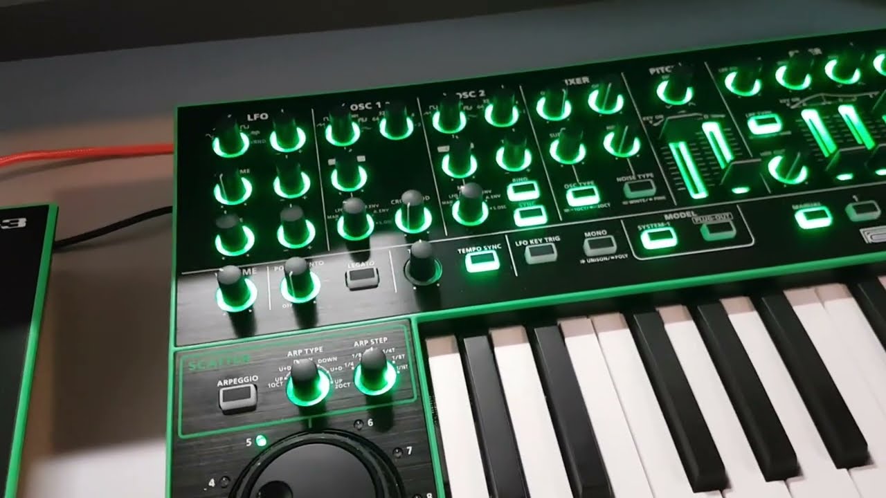 Roland Aira Tb3 - Trance Melody Walkthrough (Feat. System1)
