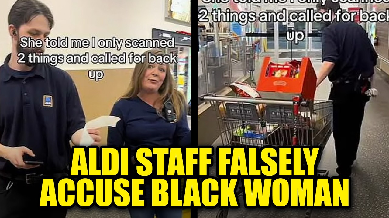 WATCH: Aldi Staff Throw Fit After Black Shopper Shuts Down False Theft Accusation