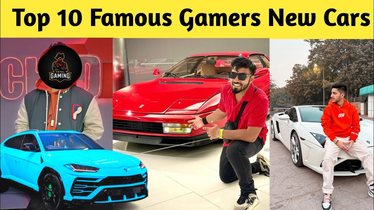 10 Famous Gamers New Car Collection | Techno Gamerz, As Gaming, Total Gaming, Lokesh Gamer,Ajju Bhai
