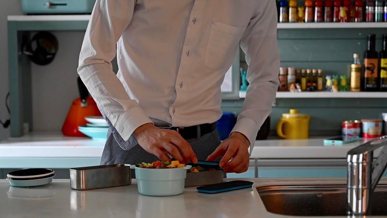 【1週間のお弁当記録】出勤前の限られた時間で作る韓国風簡単弁当//夫婦2人分