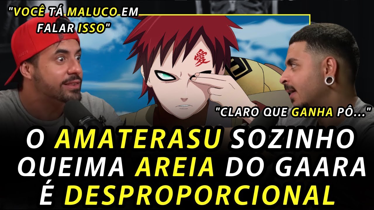 DEU TRETA!!! ITACHI E GAARA DARIA UMA BOA LUTA?