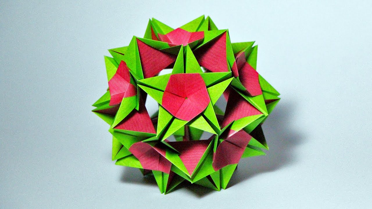 Origami Claire Kusudama (Xander Perrott)