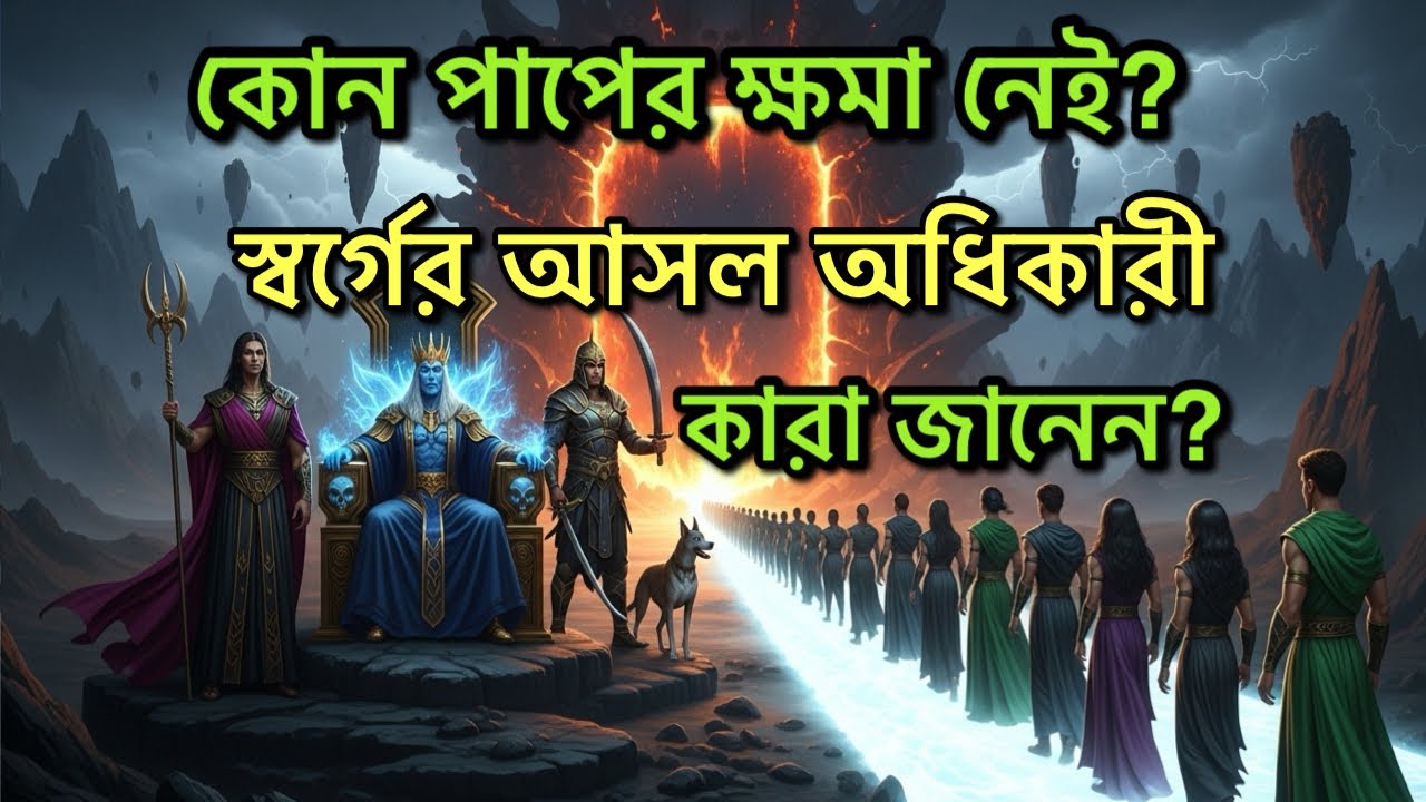 কোন পাপের ক্ষমা নেই? স্বর্গের আসল অধিকারী কারা জানেন?