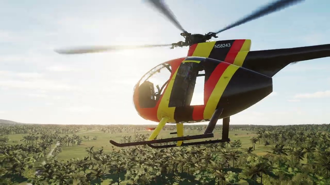 MD500D Tc's Helicopter Island Hopper DCS Free MOD