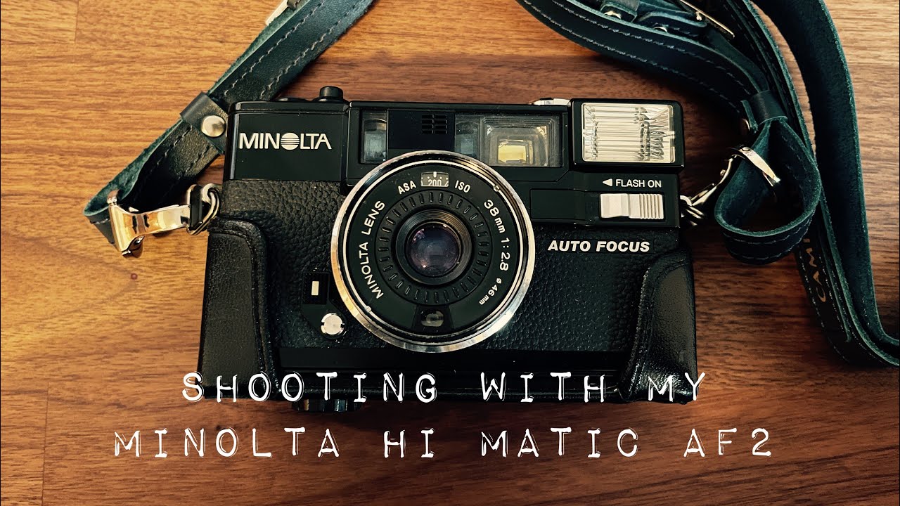 SHOOTING WITH MY MINOLTA HI MATIC AF2 - 35MM FILM CAMERA