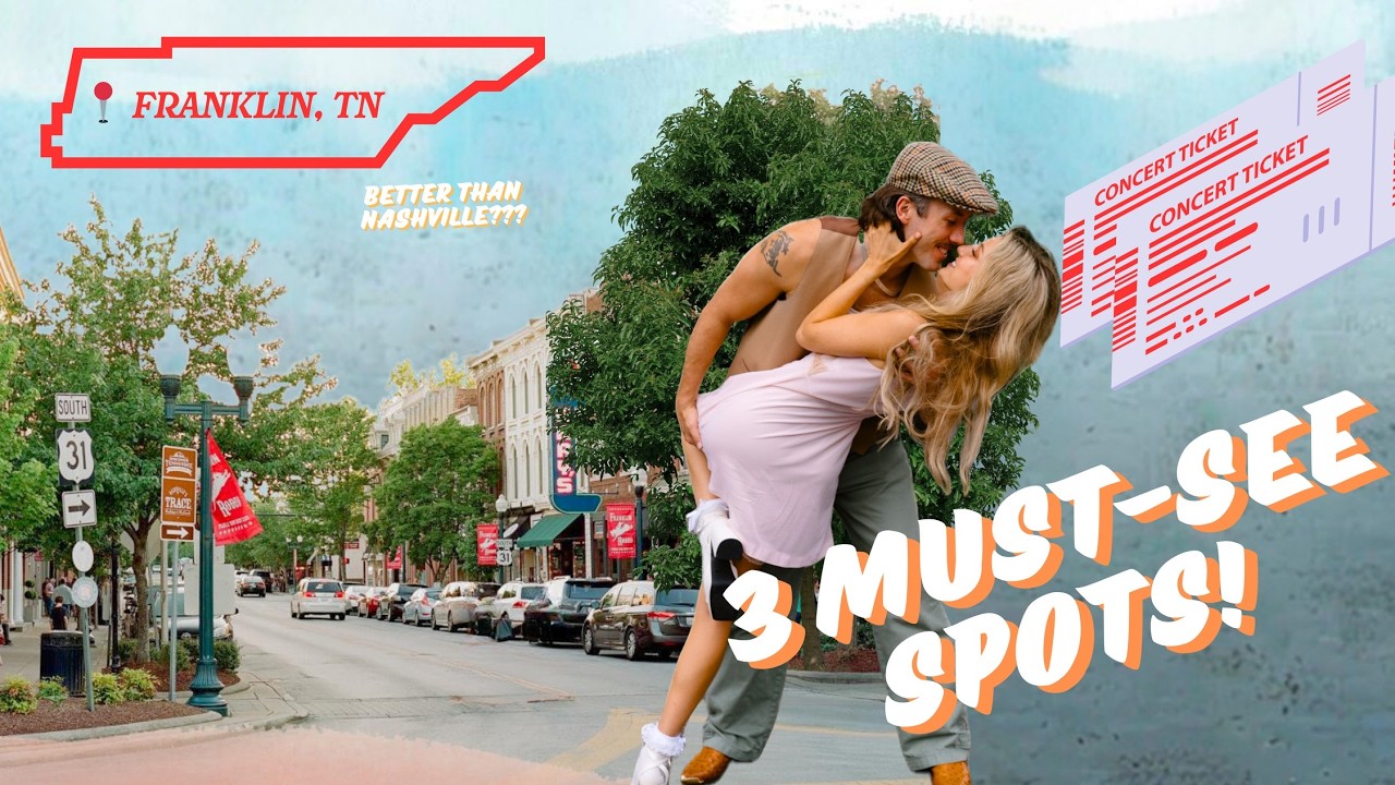 Nashville's Hidden Gem: 3 Must-See Spots in Franklin + Exciting Concert Surprise!