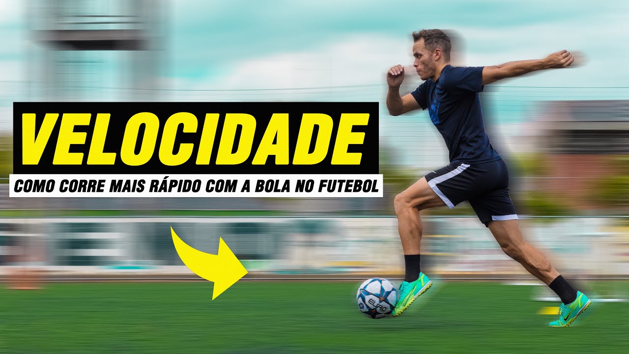 COMO CORRER MAIS RÁPIDO COM A BOLA NO FUTEBOL | 5 DICAS PARA MELHORAR SUA VELOCIDADE JOGANDO BOLA