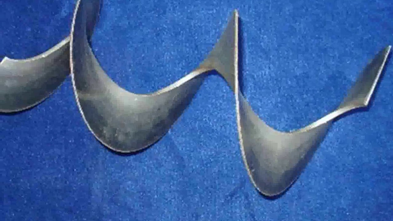 Screw flights, grain flight auger conveyor, carbon steel stainless steel continuous sectional flight