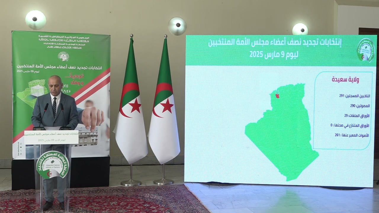 الإعلان عن النتائج المؤقتة لانتخابات تجديد نصف أعضاء مجلس الأمة المنتخبين ليوم 9 مارس 2025
