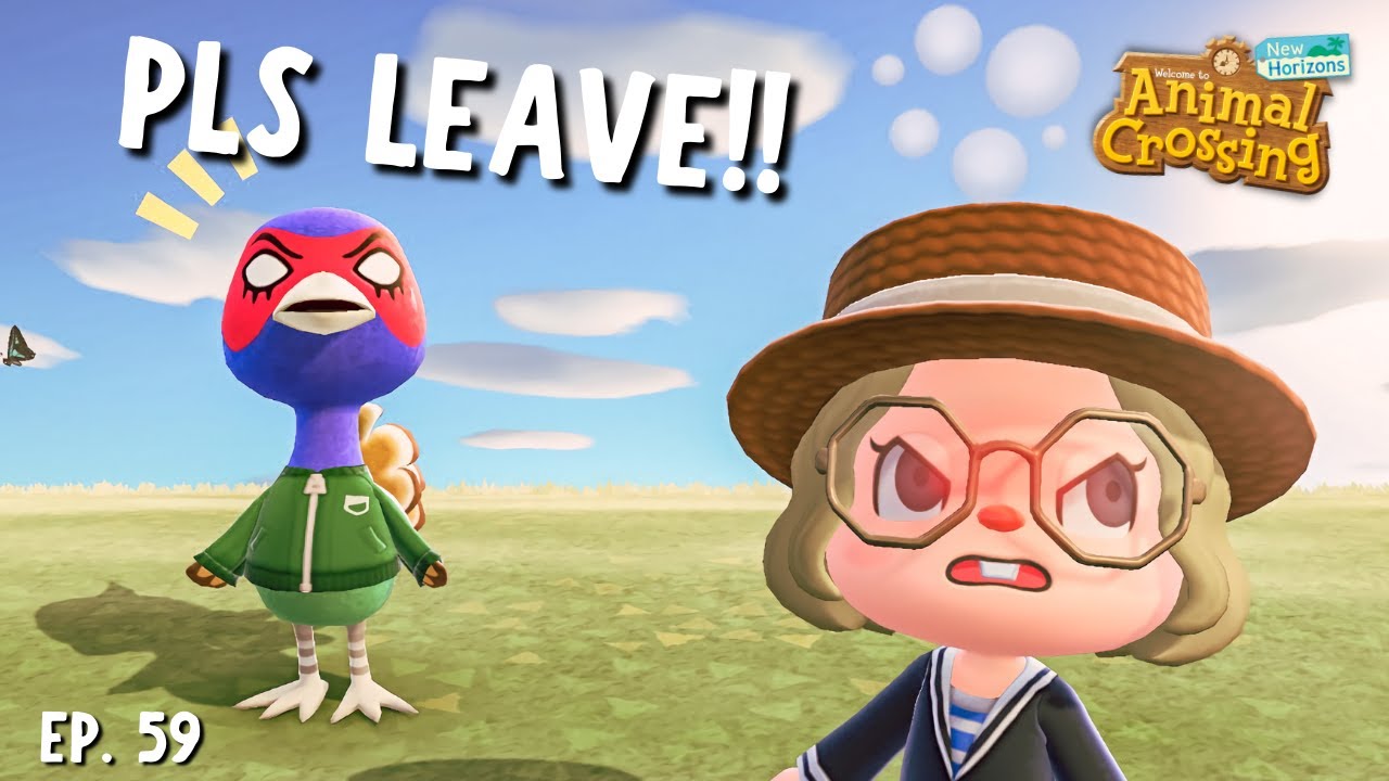 Trying to KICK OUT the weirdos! 🌴 Let's Play ACNH #059