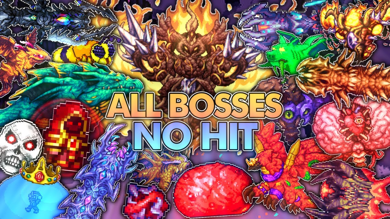 Terraria Calamity Mod || All Bosses No-Hit (Death Mode / 1 HP)