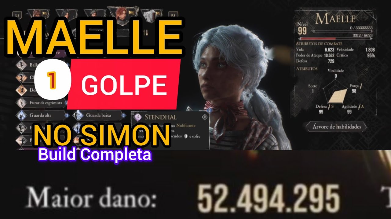 Build para matar com 1 golpe Simon