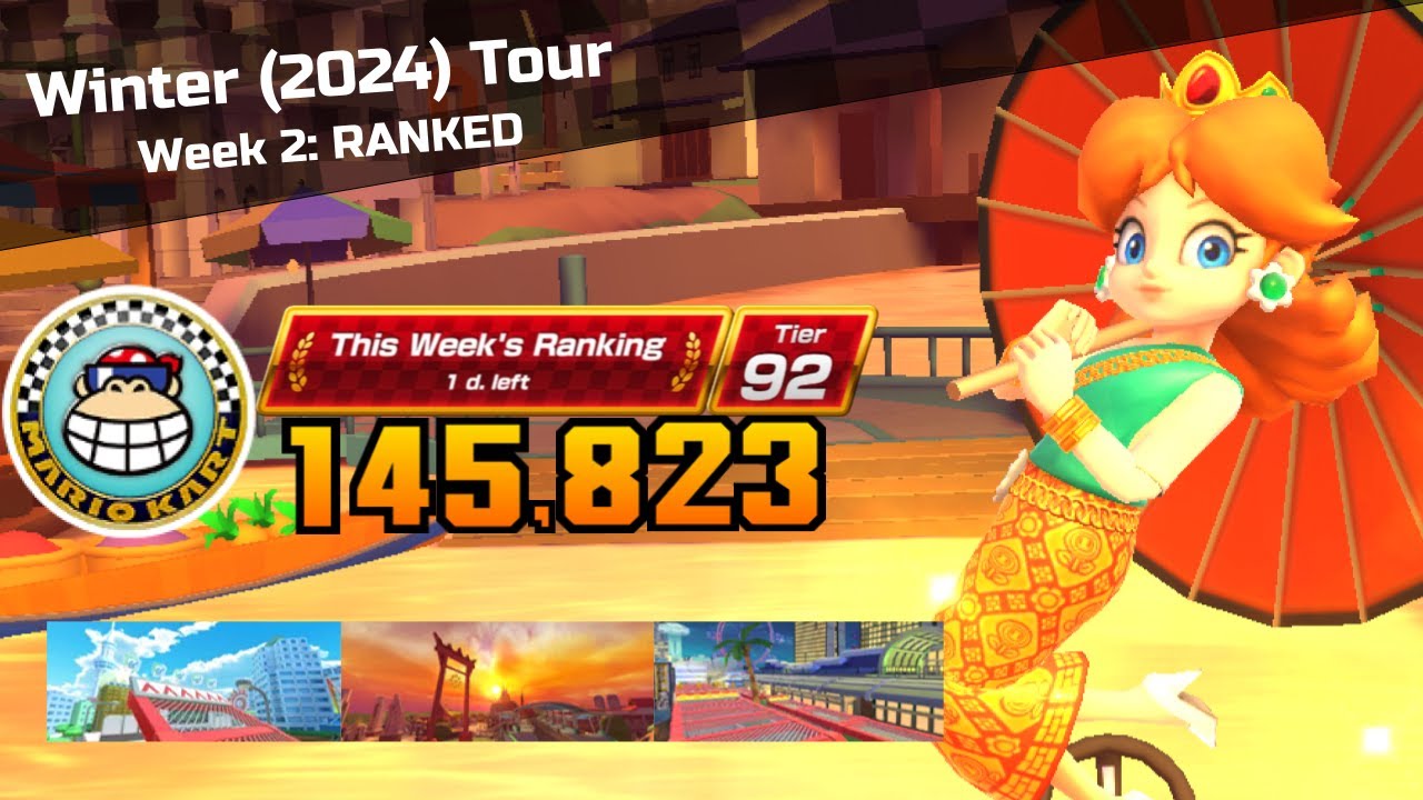 Mario Kart Tour | Winter (2024) Tour: Week 2 Ranked Cup