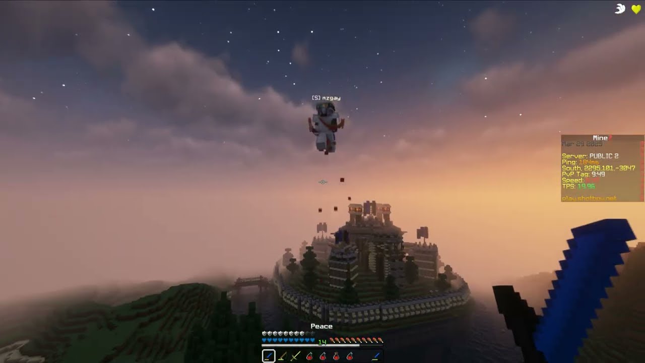 John Martin goes drop with broken mouse n flail (molested by pve)